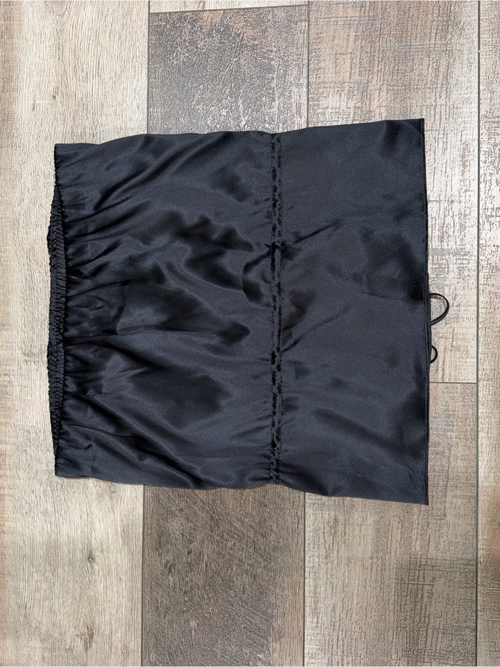 Leo Season Amun silk top in black - Picture 8 of 8